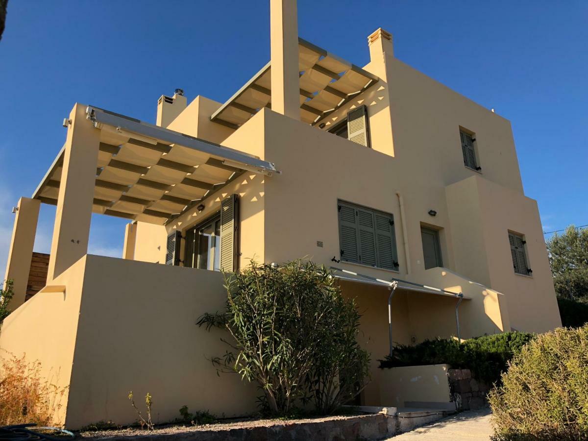 فيلا Breathtaking Seaview House Aegina المظهر الخارجي الصورة