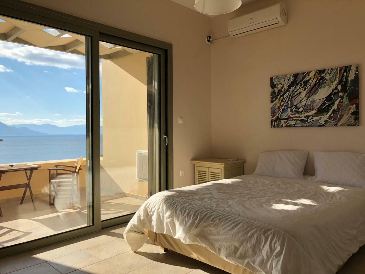 فيلا Breathtaking Seaview House Aegina المظهر الخارجي الصورة