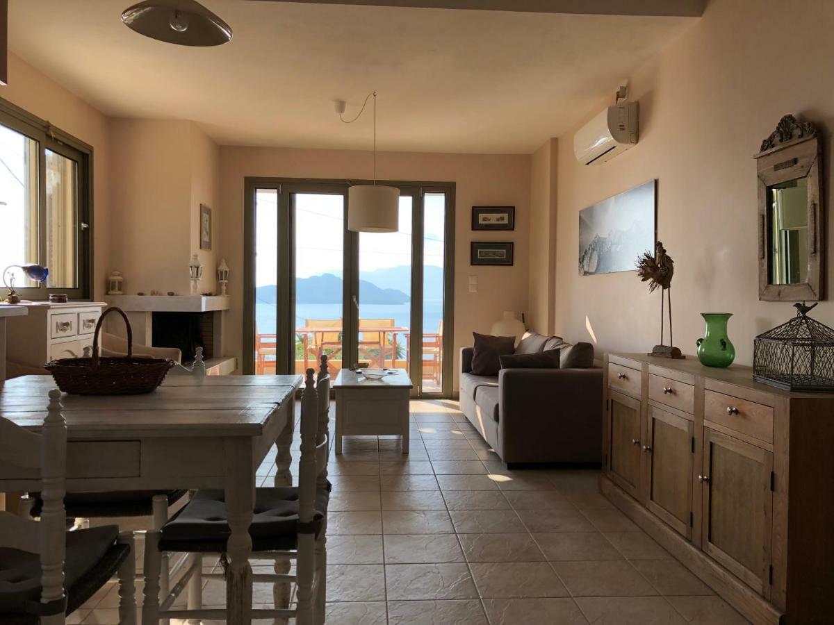 فيلا Breathtaking Seaview House Aegina المظهر الخارجي الصورة